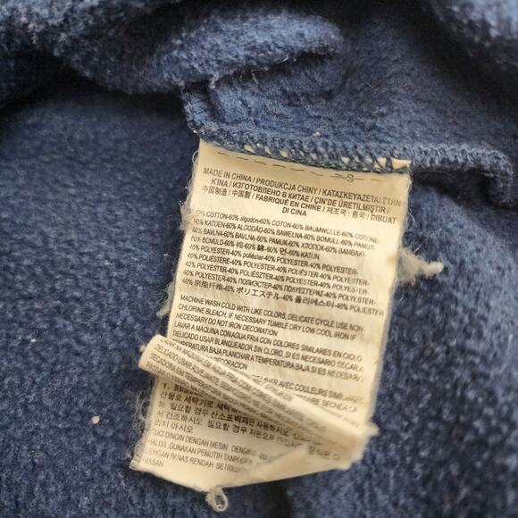 Vans Off The Wall 1966 Navy Blue Long Sleeve Pull-On Sweatshirt Men's Size S - Picture 4 of 5